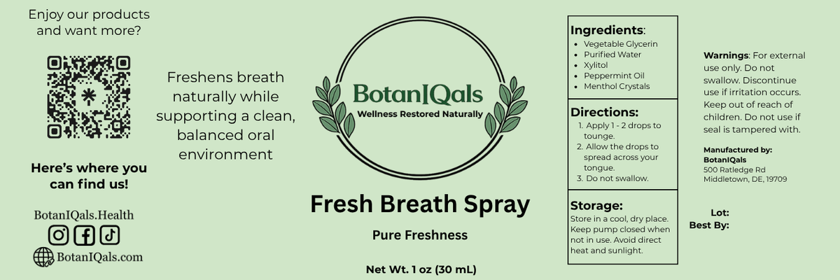 Fresh Breath Spray