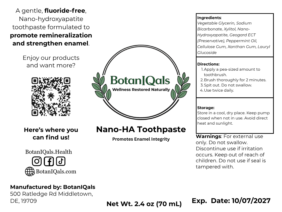 Nano-HA Toothpaste